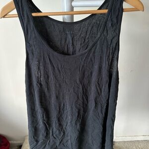 Calvin Klein Elegant Black Sleeveless Tank Top
